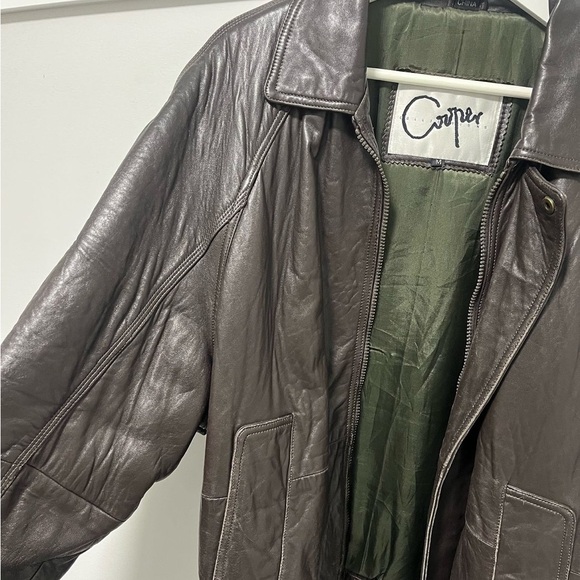 Vintage Leather Jacket - Picture 3 of 5